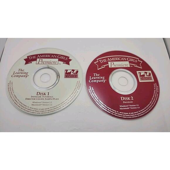 The American Girls Premiere PC CD-ROM Game 2-Disc Windows/Mac Learning Company - Picture 4 of 10